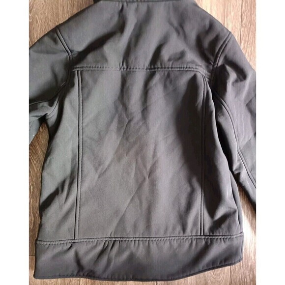 Urban Republic Hooded Jacket Size Medium 10/12 Kids Black Softshell Fully Lined - Picture 7 of 14